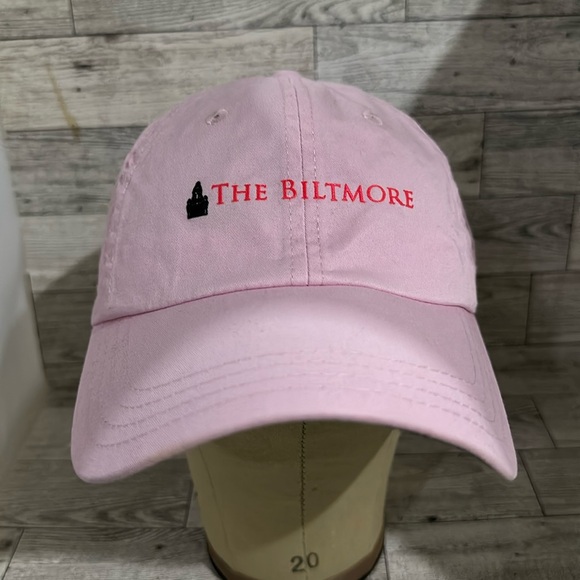 The Biltmore pink baseball cap hat - Picture 1 of 7